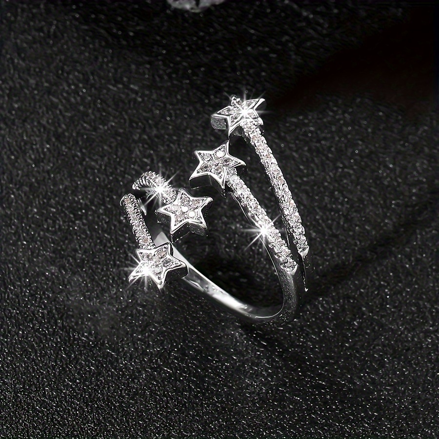 Pentagram Ring With Water Drill Details - High end Banquet Accessories